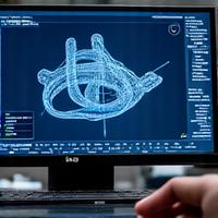 CADソフトウェアでのフック設計画面